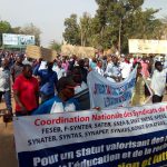 Burkina: le syndicat de l’éducation en sit in ce 10 Novembre 17