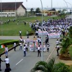 COTE-D’IVOIRE : FESCI : la Fédération estudiantine et scolaire de Côte d’Ivoire (FESCI), bloque l’entrée à l’université de Cocody
