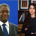 PRIX NOBEL DE LA PAIX : Le prix Nobel de la paix 2018, décerné à Denis Mukwege et Nadia Murad