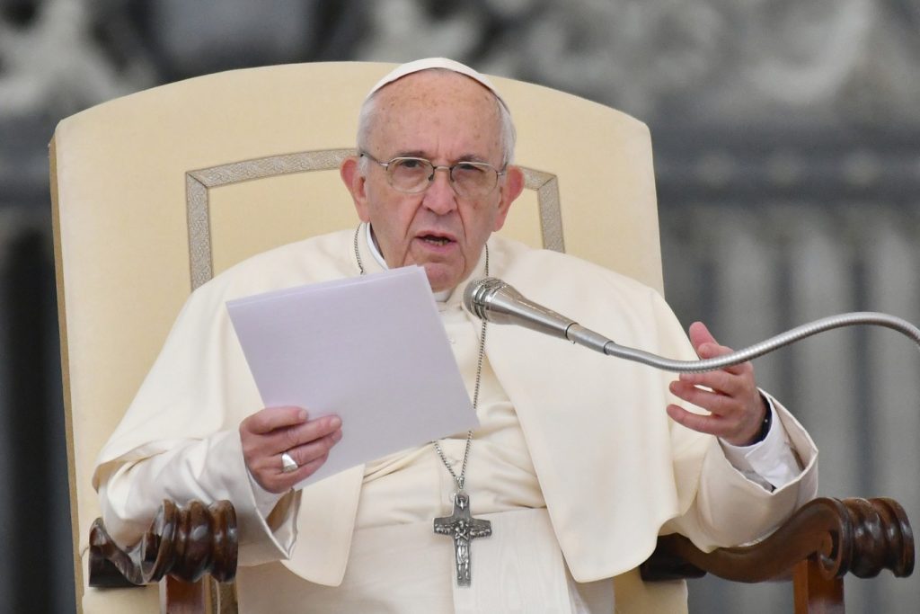 LE PAPE : « L’avortement n’est pas un moindre mal, c’est un crime » selon le pape.