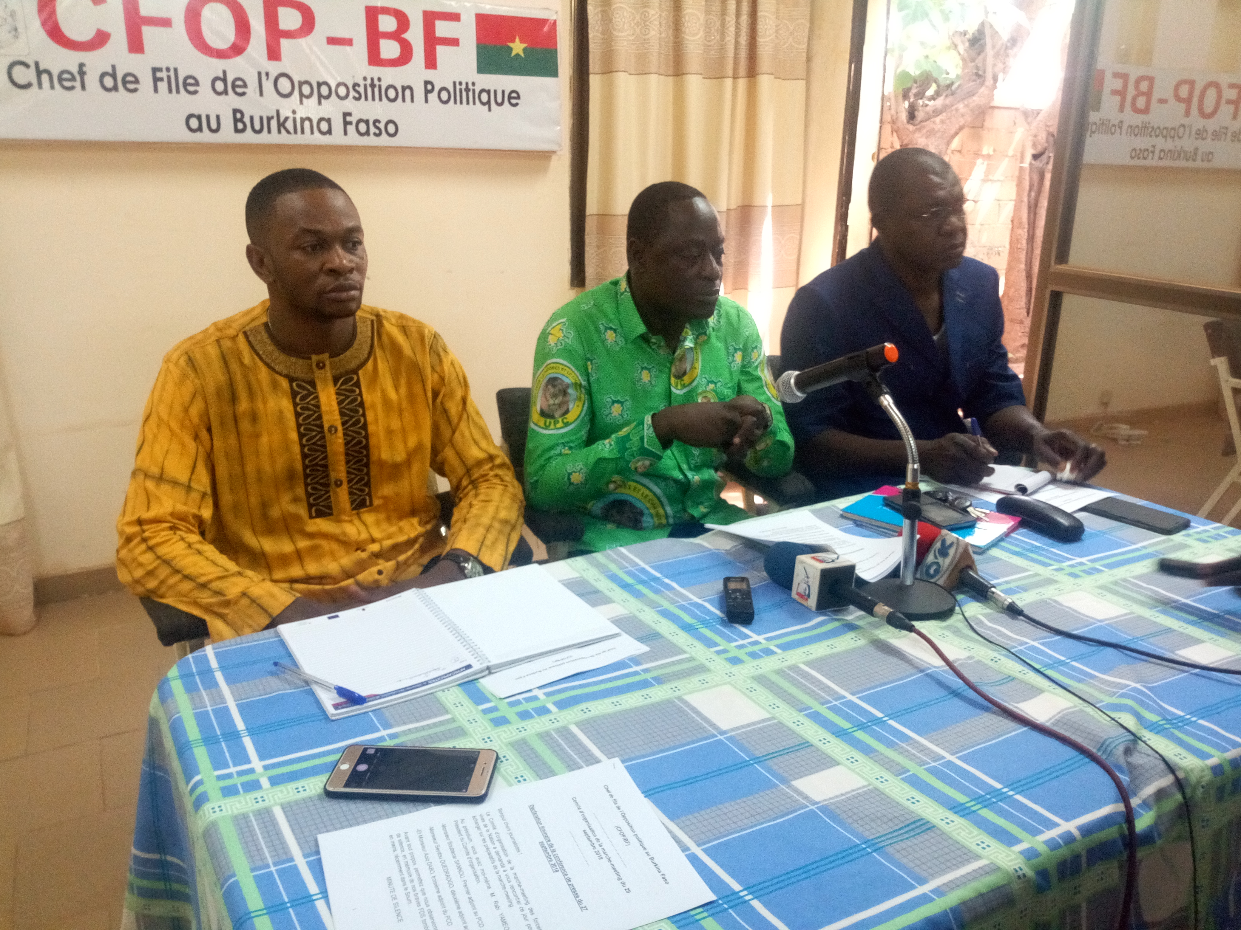 BURKINA FASO : voici les dernières consignes de la marche de l’opposition du 29…
