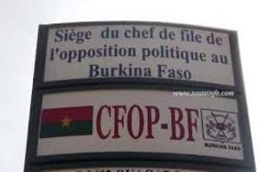 BURKINA FASO : « Toute l’Opposition politique est…