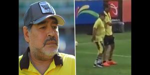 UN GENOU ARTIFICE POUR L’INTERNATIONAL DIEGO MARADONA !