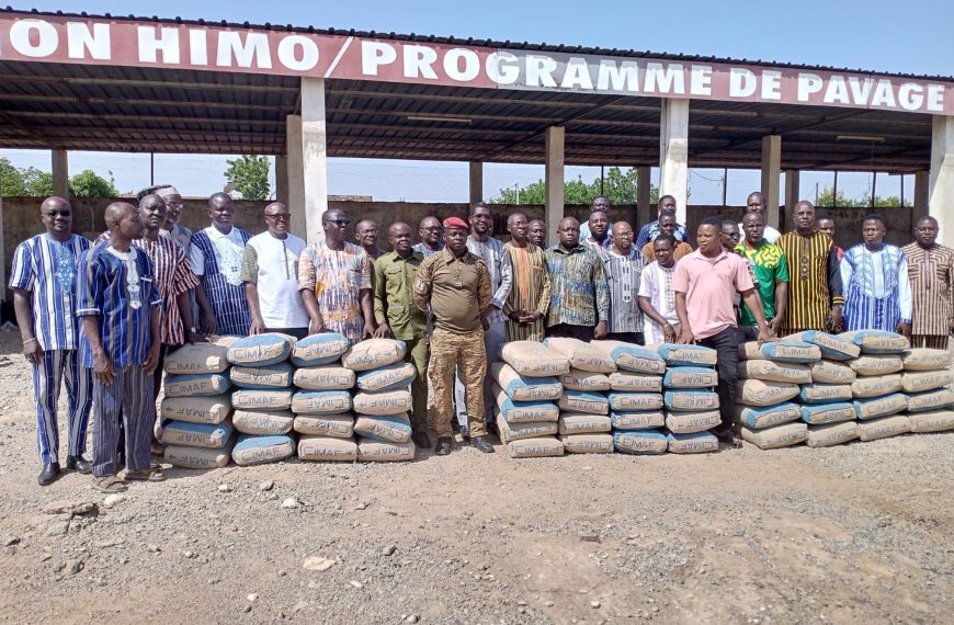 Faso Mèbo: La Sorbonne offre 3 tonnes de ciment pour Tenkodogo.