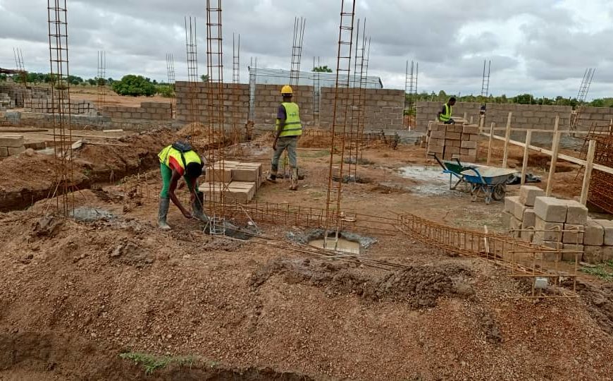 Usine de transformation de tomates : le chantier de Tenkodogo avance bien